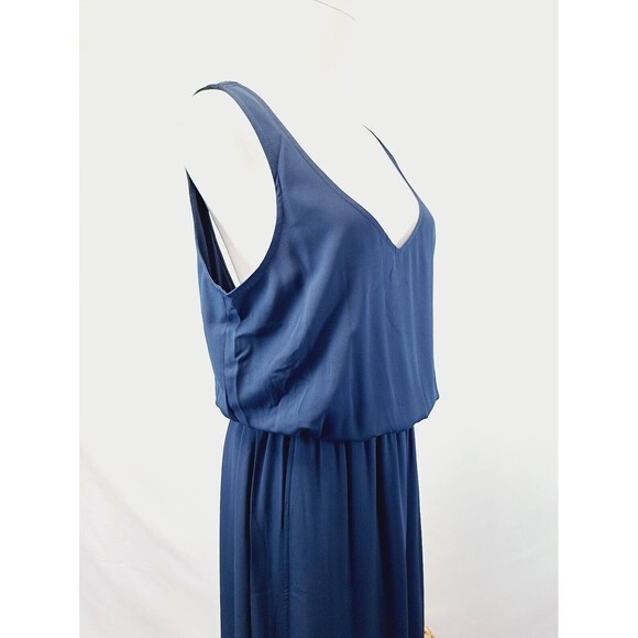 NWT Show Me Your Mumu Kendall Maxi Dress in Rich Navy Crisp Small S - Picture 5 of 10